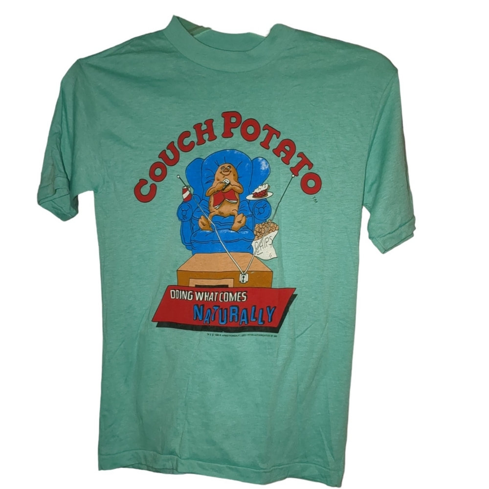 Tophalf Couch Potato Short Sleeve Size M